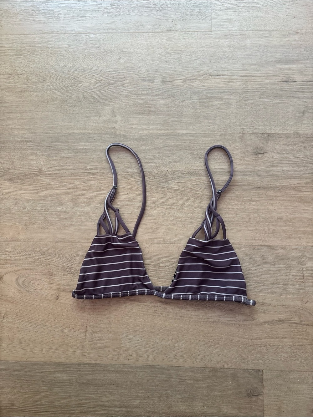 Acacia Swim Stripe Bikini Top